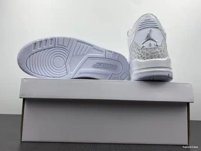 HYPE Air 'Triple 3 White' 429487-111 Retro PS Jordan 0512